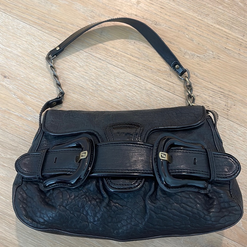 Fendi B Bis bag - black leather
